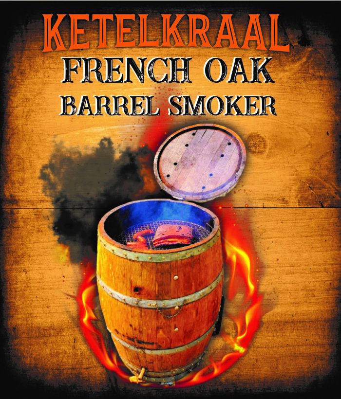 French Oak Barrel Smoker
