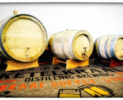 Hand Crafted Ageing Barrels