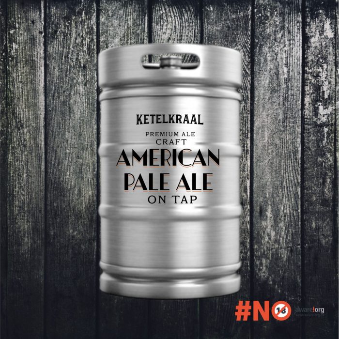 American pale ale keg. american pale ale on tap.