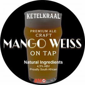Mango Weiss on tap craft beer