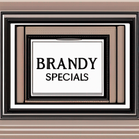 Brandy Specials. brandy for sale.